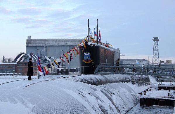 Атомная подводная лодка «Юрий Долгорукий» проекта 955 «Борей»