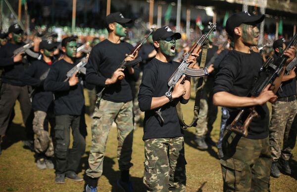 Молодежный военный лагерь ХАМАС 