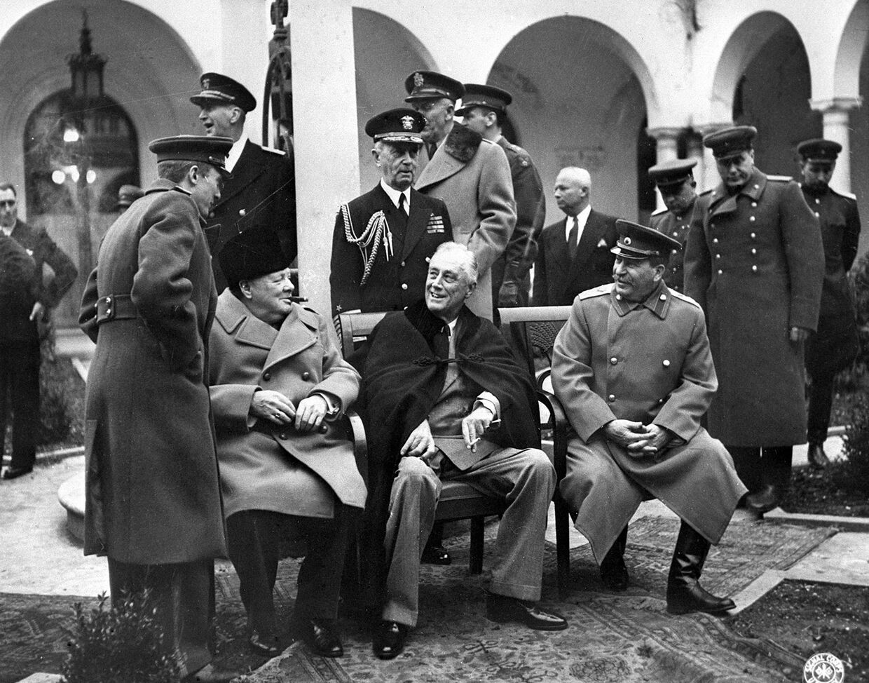 Ялтинская (Крымская) конференция союзных держав 4-11 февраля 1945 года