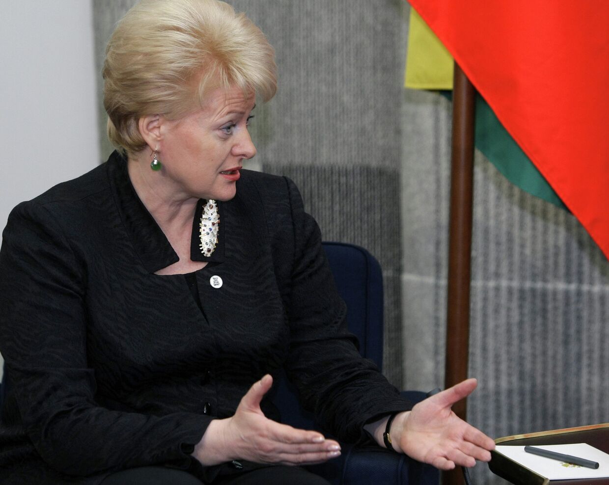 Президент Литвы Далия Грибаускайте