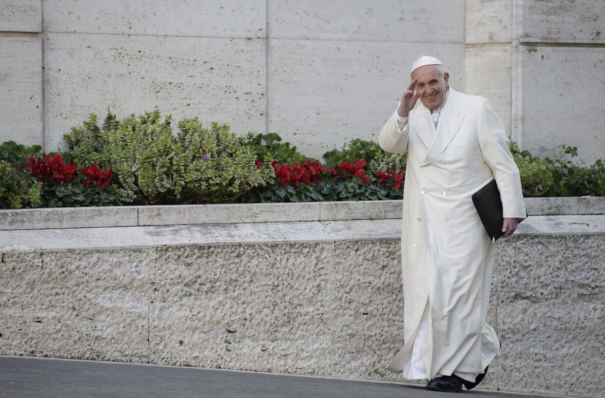 Папа Франциск в Ватикане