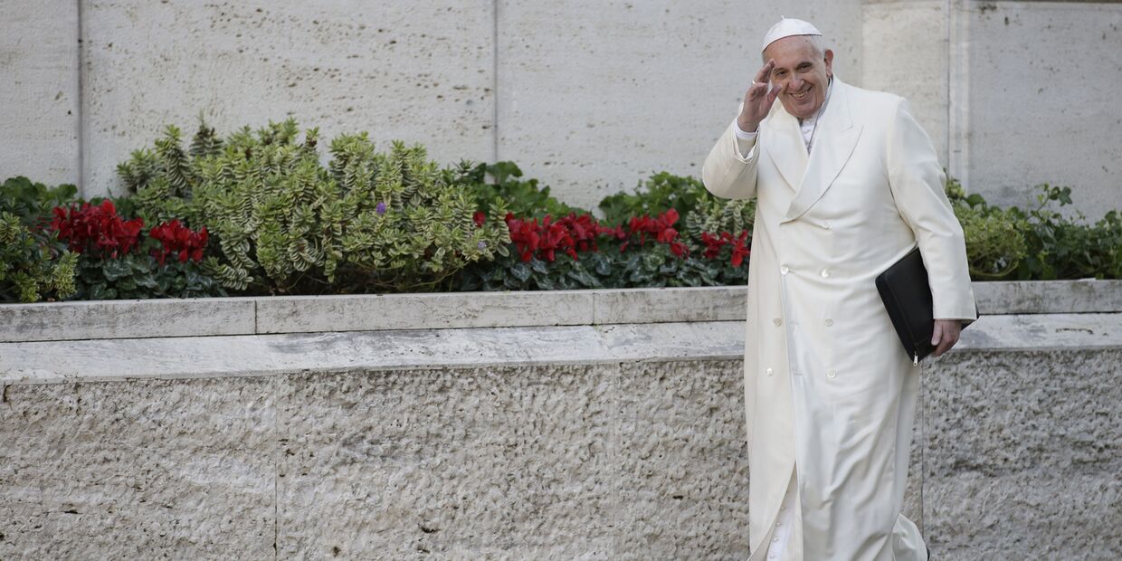 Папа Франциск в Ватикане