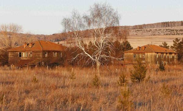 Деревня Зеленоборск в Красноярской области, где живет Федор Тремасов