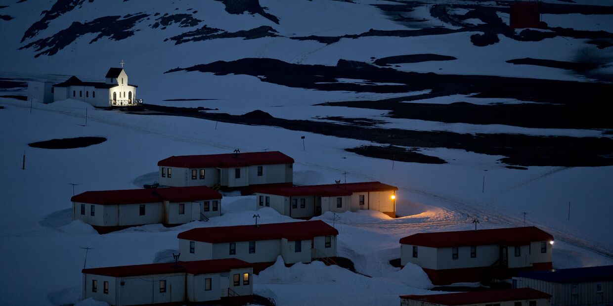 Церковь на острове Кинг-Джордж архипелага Южные Шетландские острова Церковь на острове Кинг-Джордж архипелага Южные Шетландские острова