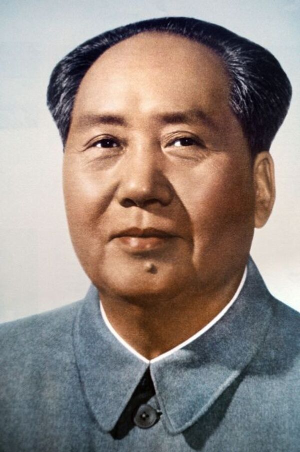 Китайский государственный и политический лидер Мао Цзэдун
