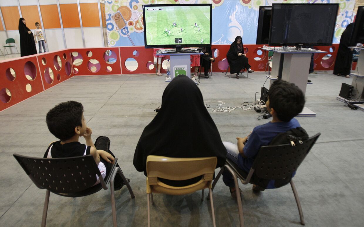 Выставка компьютерных игр в Тегеране