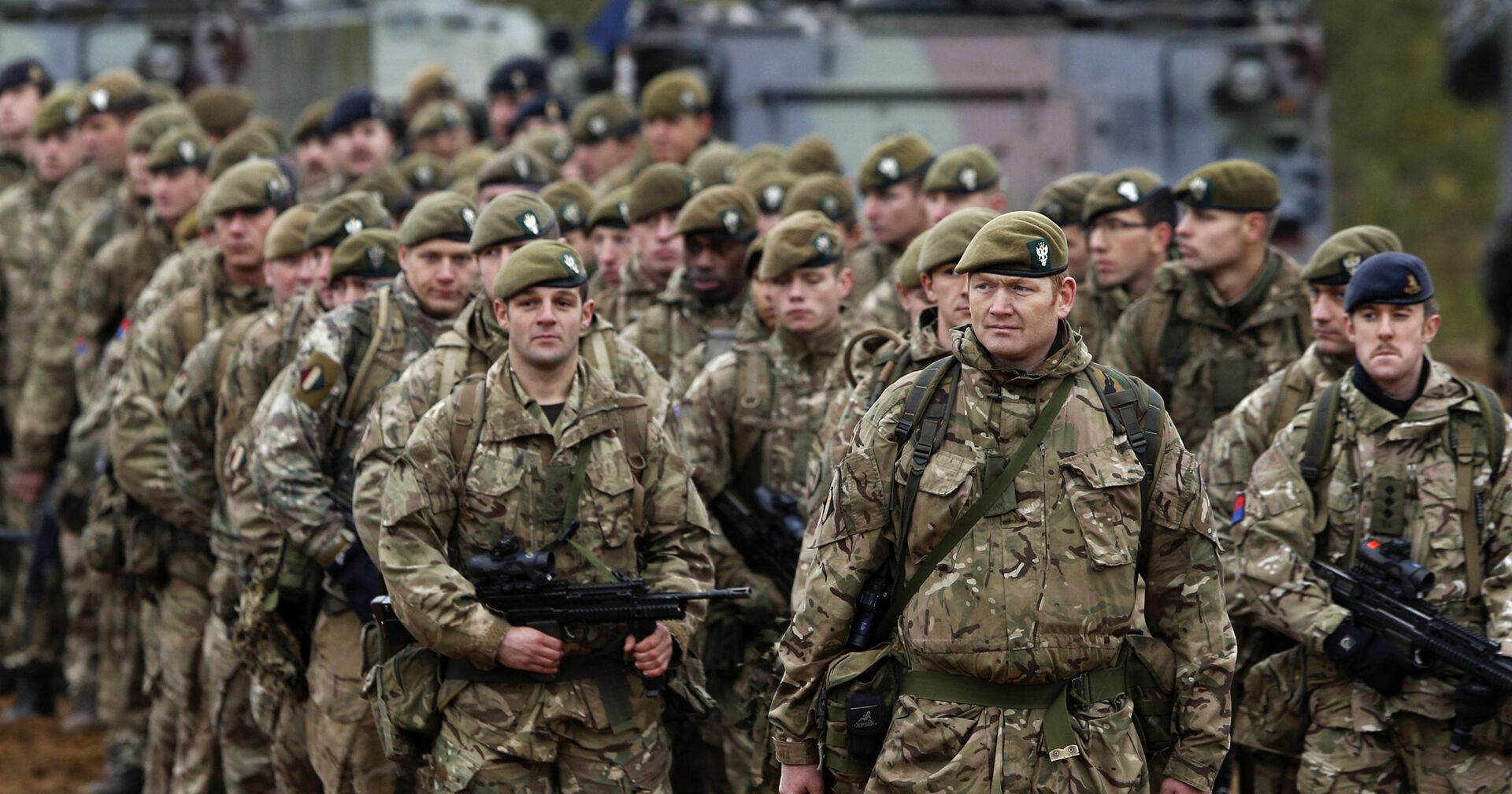 Британские солдаты на учениях НАТО Iron Sword 2014 в Литве - ИноСМИ, 1920, 15.02.2021