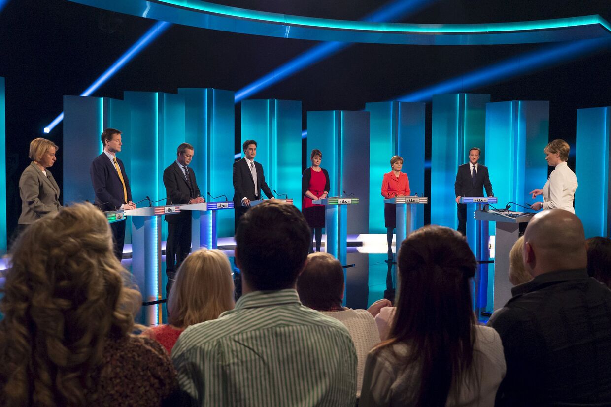Предвыборные теледебаты в Великобритании