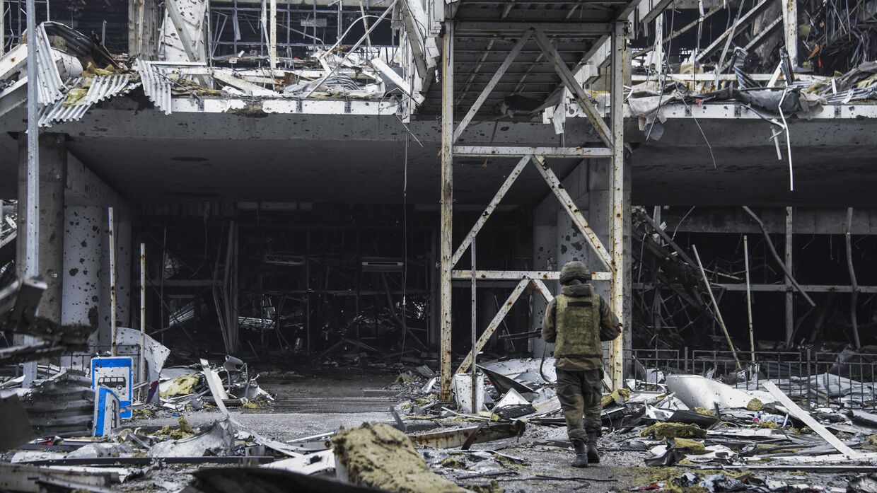 Руины Донецкого аэропорта