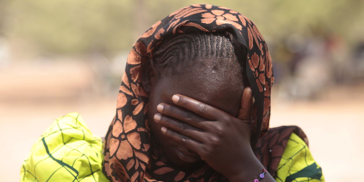 Доркас Айден, одна из девочек, попавших в плен к террористической группировке «Боко Харам»
