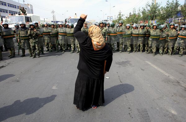 Столкновения жителей Синьцзян-Уйгурского автономного района с полицией