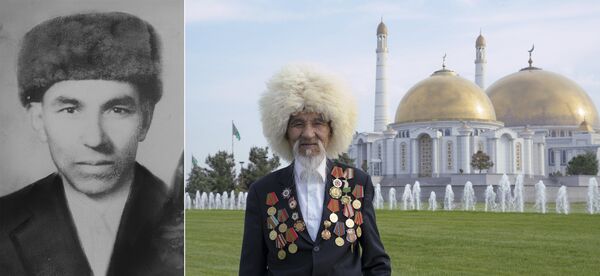 Ветеран Великой отечественной войны Гуванч Муратлев из Туркмении