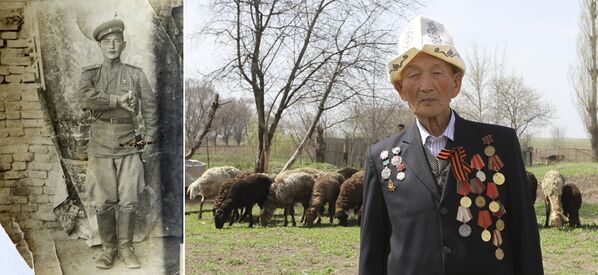 Ветеран Великой отечественной войны из Киргизии Абла Бегалиев