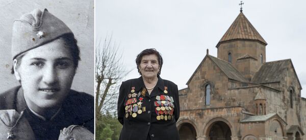 Ветеран Великой отечественной войны из Армении Розалия Агбарян