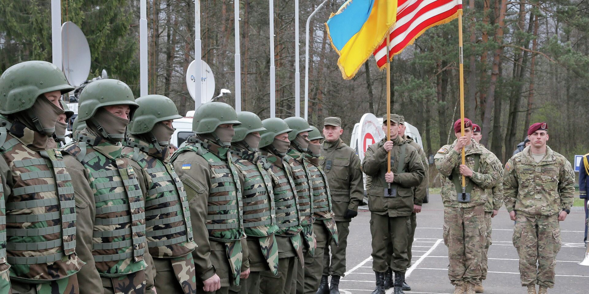 Украинско-американские командно-штабные учения Фиарлес Гардиан — 2015 во Львовской области - ИноСМИ, 1920, 20.04.2024