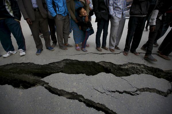 Последствия землетрясения в Бхактапуре, Непал