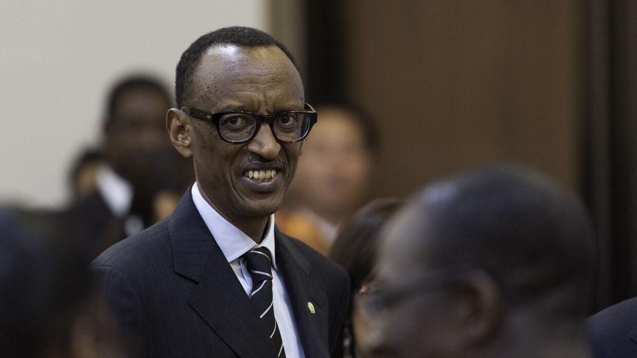 Президент Руанды Поль Кагаме