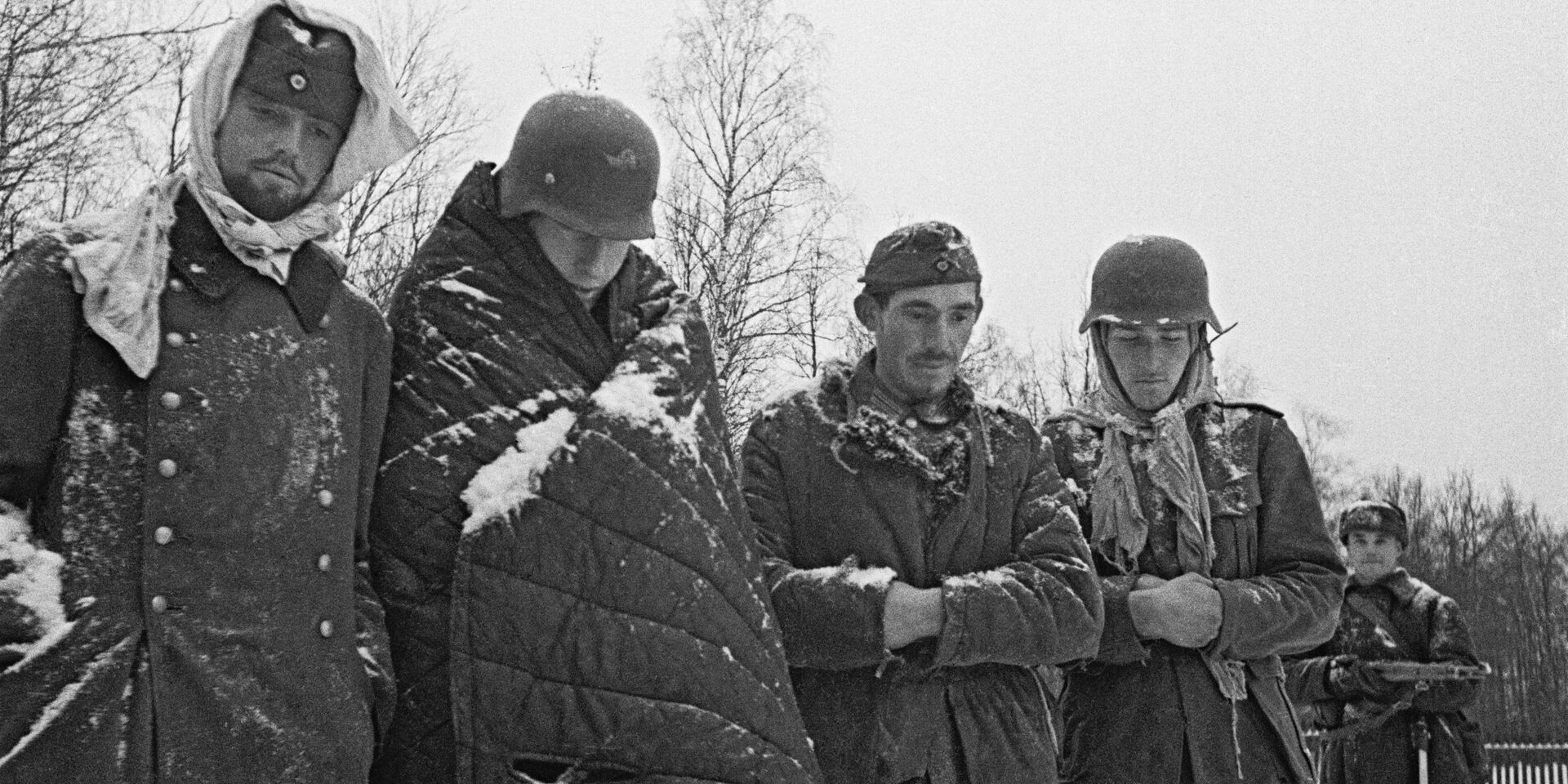 Пленные немцы под Москвой, декабрь 1941 года - ИноСМИ, 1920, 06.05.2022