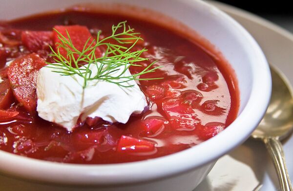 Мясной борщ Мясной борщ