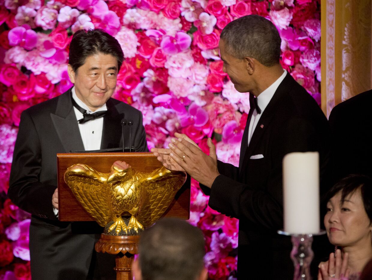 Визит премьер-министра Японии Синдзо Абэ в США