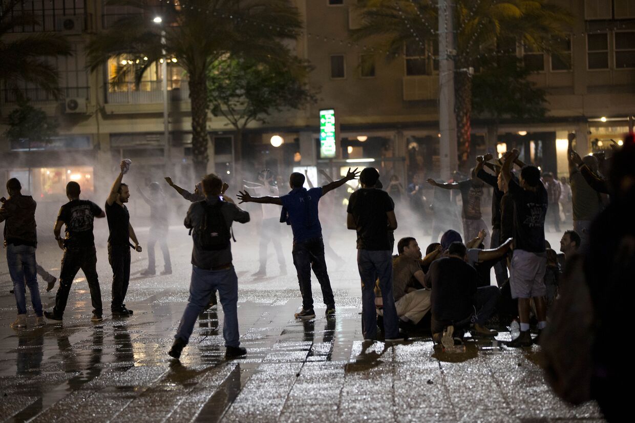 Столкновения выходцев из Эфиопии с полицией в Тель-Авиве
