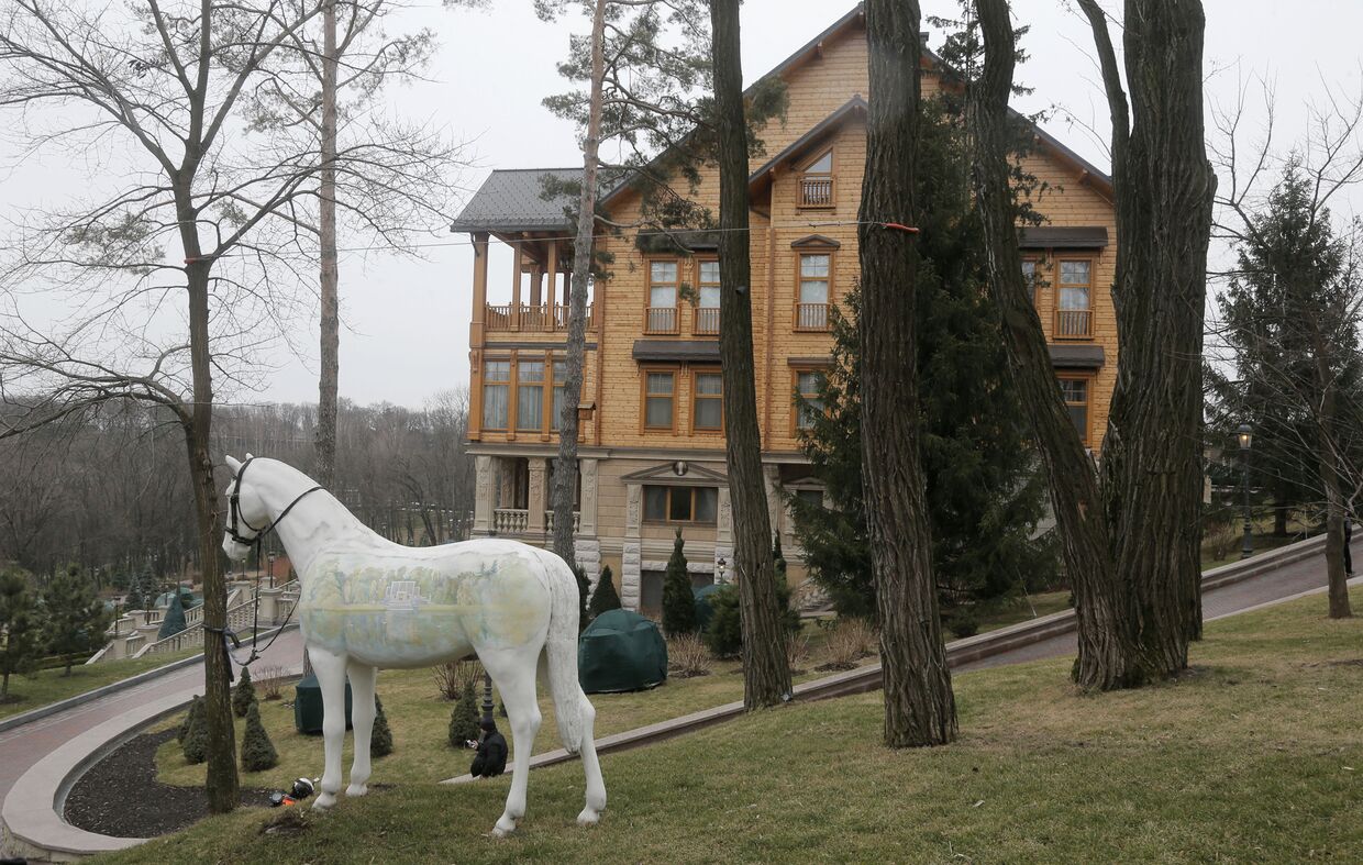Бывшая резиденция Виктора Януковича Межигорье