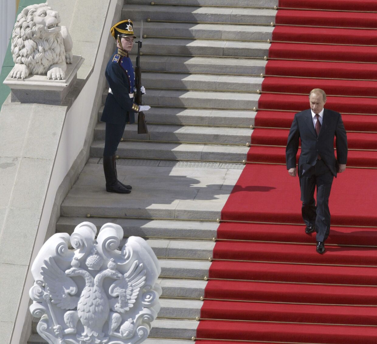 Церемония инаугурации Владимира Путина в 2004 году