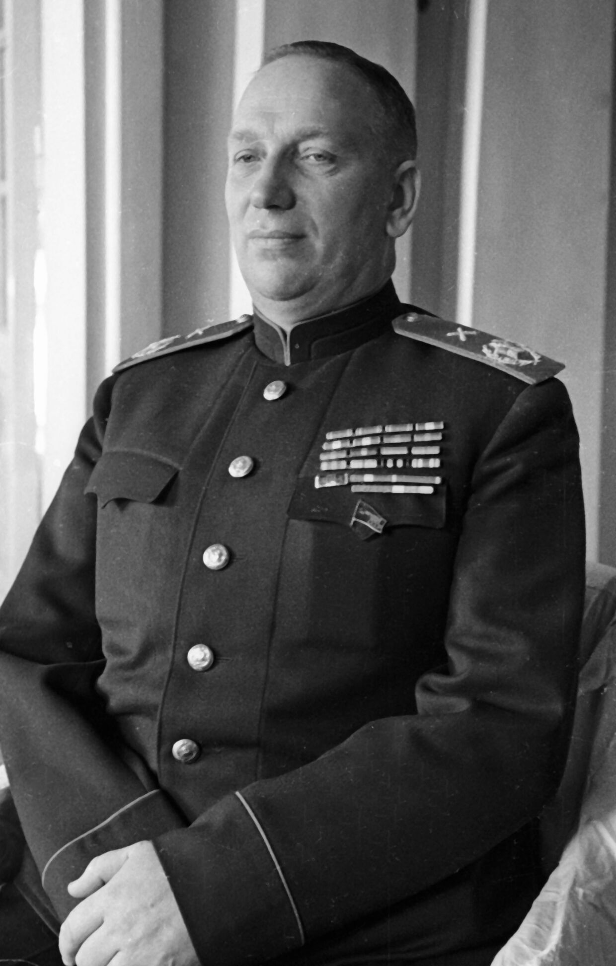 Советский военачальник, Главный маршал артиллерии, Герой Советского Союза Николай Воронов.