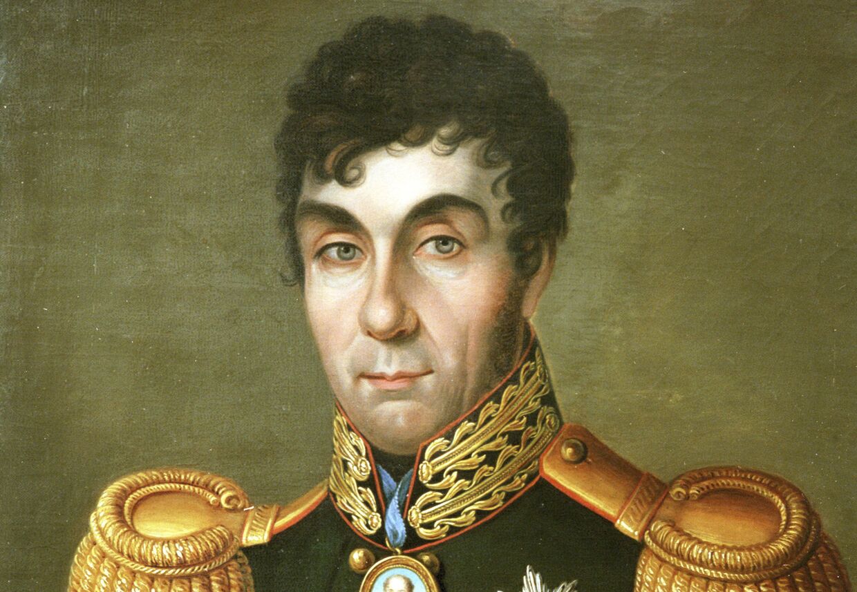 Портрет графа Алексея Андреевича Аракчеева, военного и государственного деятеля, коменданта Санкт-Петербурга