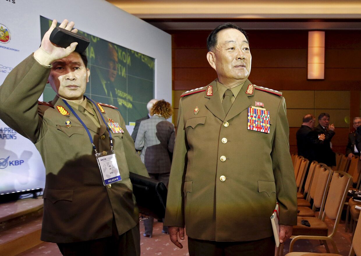 Министр обороны КНДР Хён Ён Чхоль, казненный в конце апреля