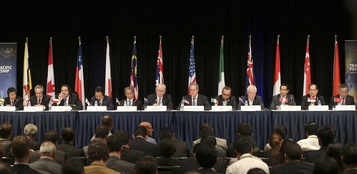 Встреча представителей стран-участниц Транс-Тихоокеанского партнерства в Сиднее, 2014 год