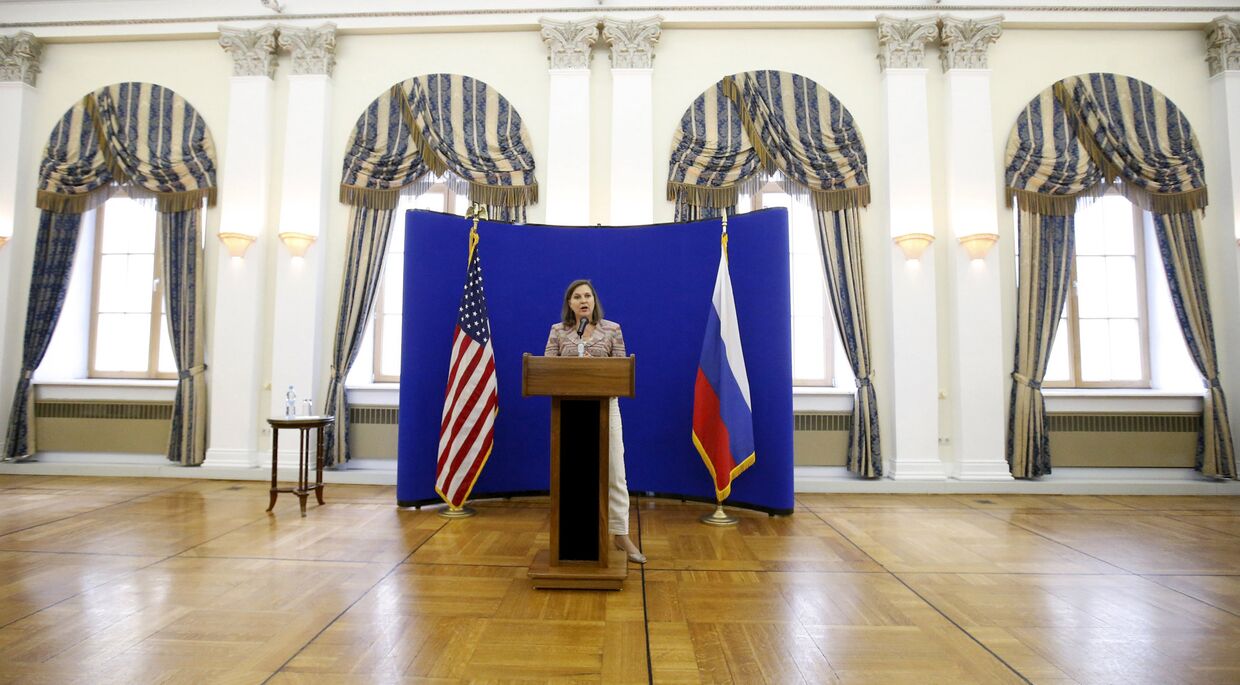 Помощник госсекретаря США Виктория Нуланд в Москве