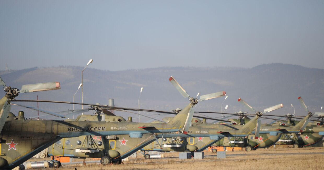 Вертолеты Ми-8АМТШ, построенные на Улан-Удэнском авиационном заводе (УУАЗ) 