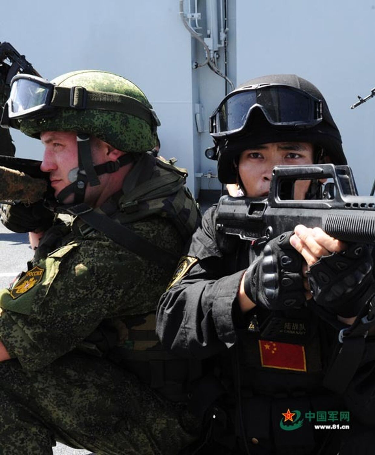 Российско-китайские учения «Морское взаимодействие - 2015»