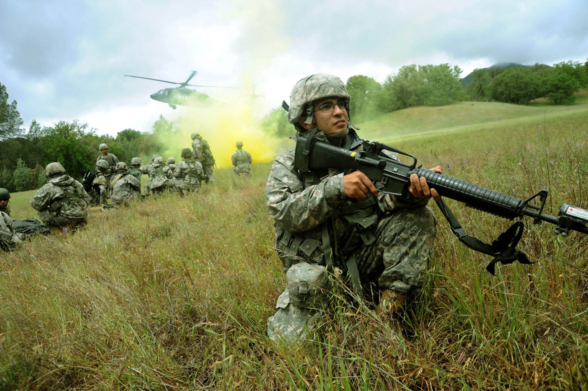 Солдаты принимают участие в учениях Global Medic 2011 и Warrior 91-11-01 - ИноСМИ, 1920, 20.03.2021