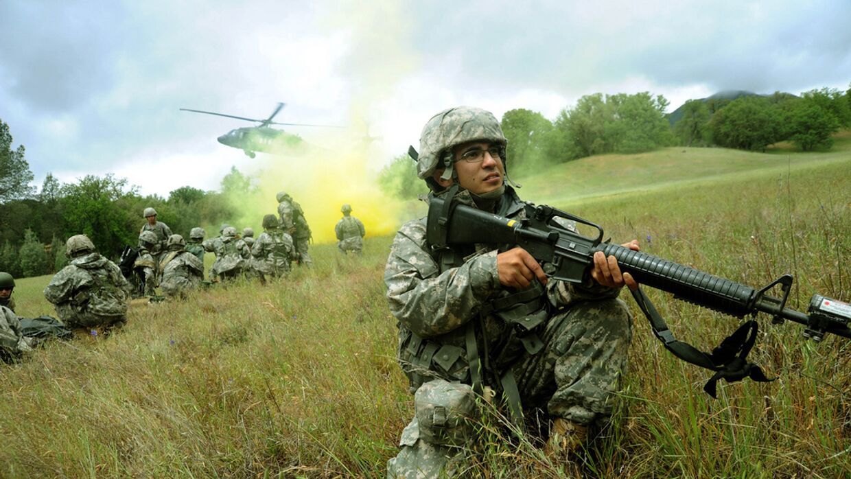 Солдаты принимают участие в учениях Global Medic 2011 и Warrior 91-11-01