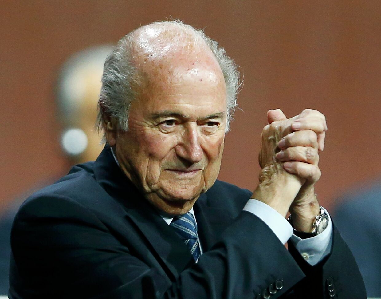 Президент ФИФА Блаттер переизбран на пятый срок