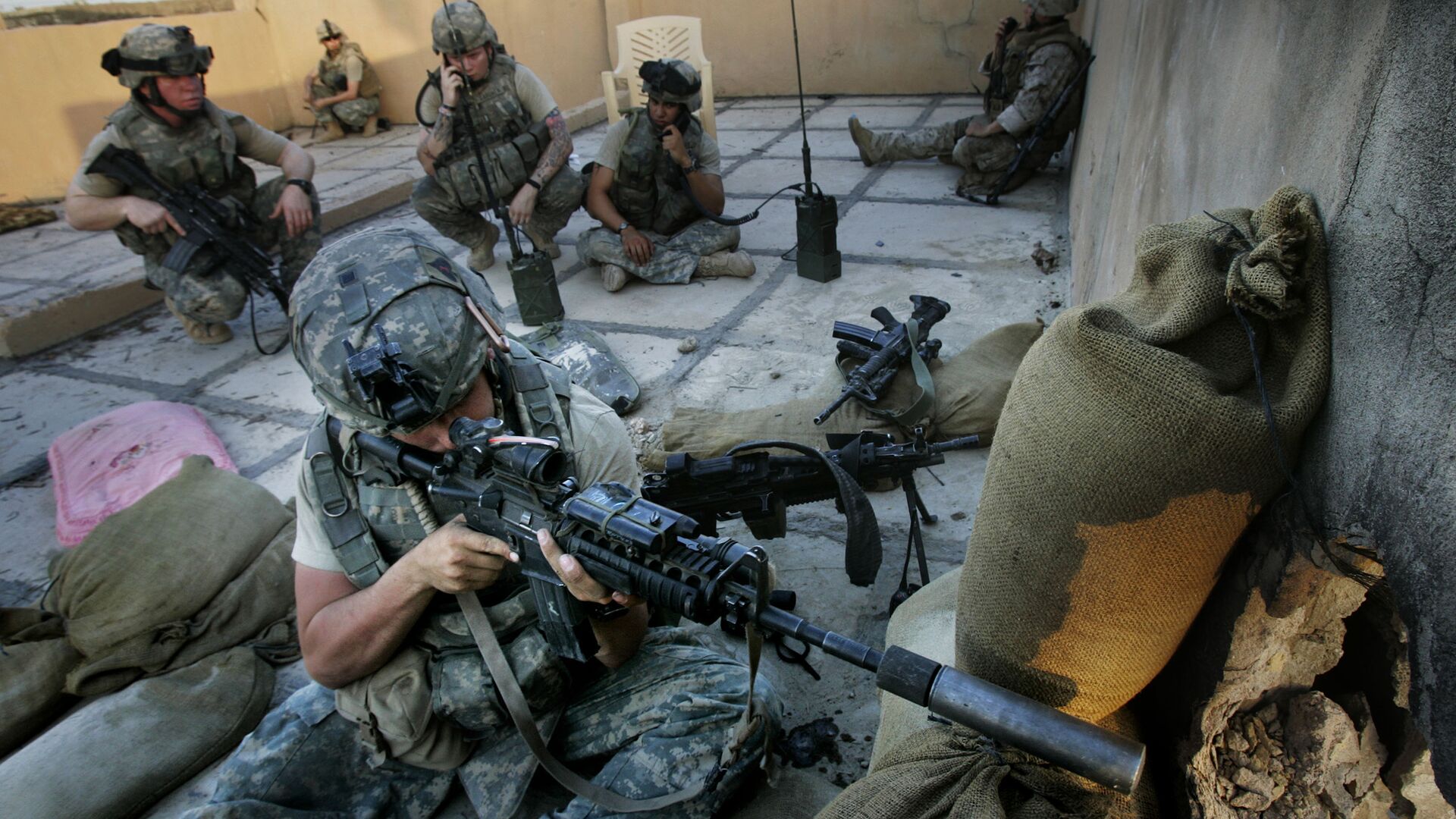 Американские солдаты в Ираке, 2007 год - ИноСМИ, 1920, 30.05.2022
