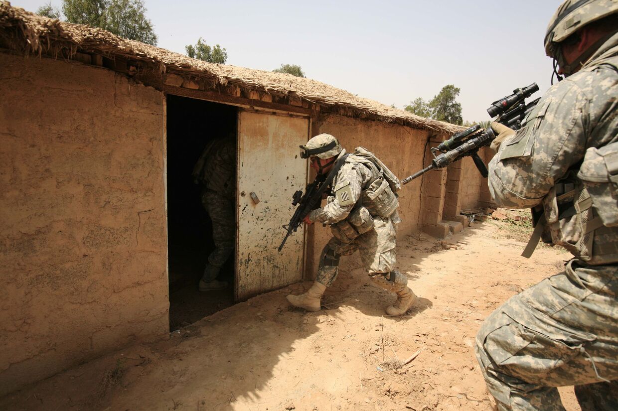 Американские солдаты в Ираке, 2007 год