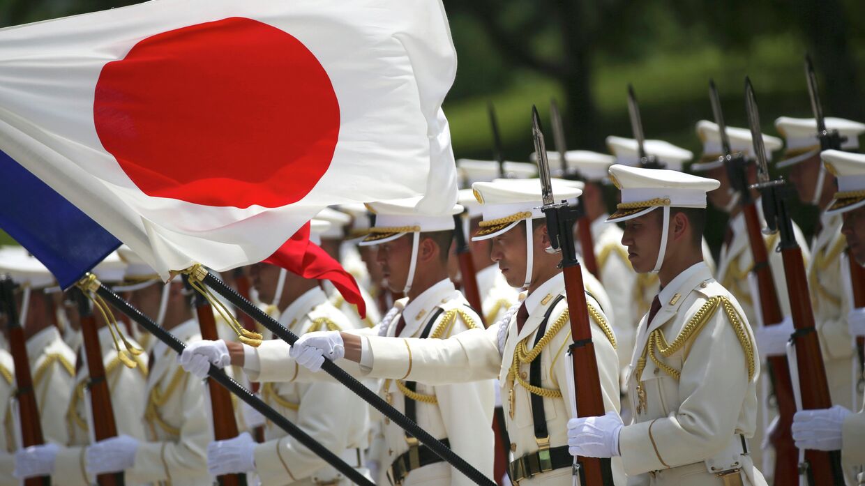 Почетный караул сил самообороны Японии