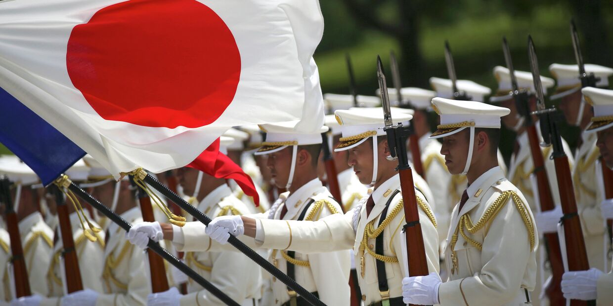 Почетный караул сил самообороны Японии