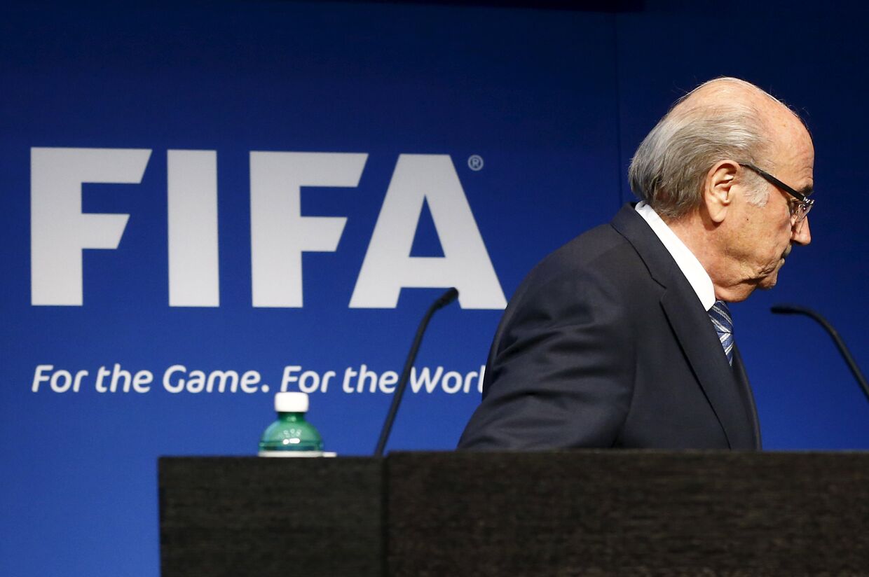 Бывший президент ФИФА Йозеф Блаттер