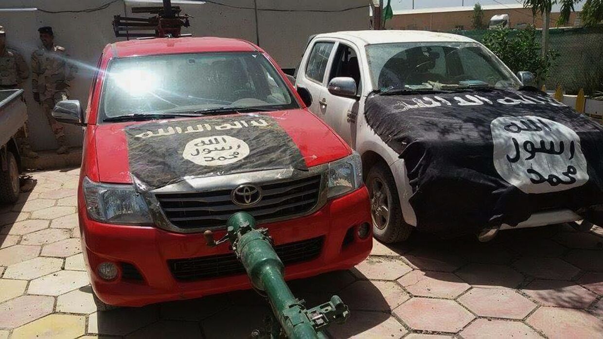 Автомобили, принадлежавшие боевикам «Исламского государства»