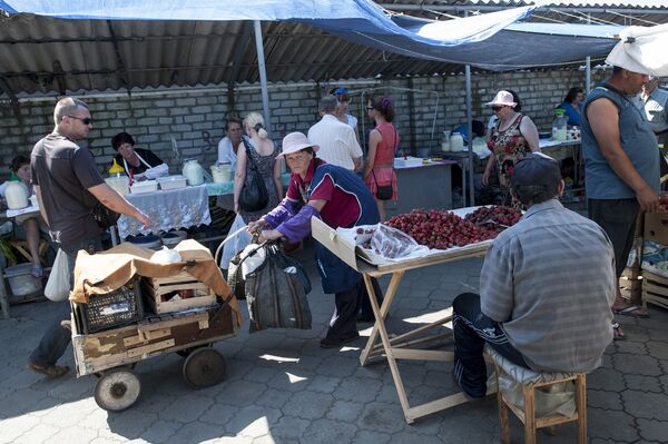 Рынок в Северодонецке Луганской области