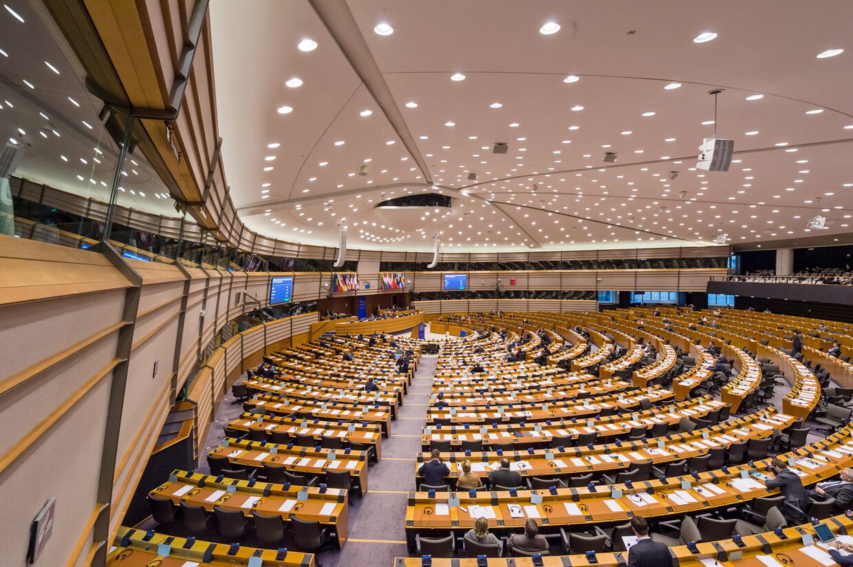 Заседание Европарламента