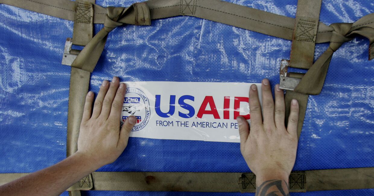 Отправка помощи USAID