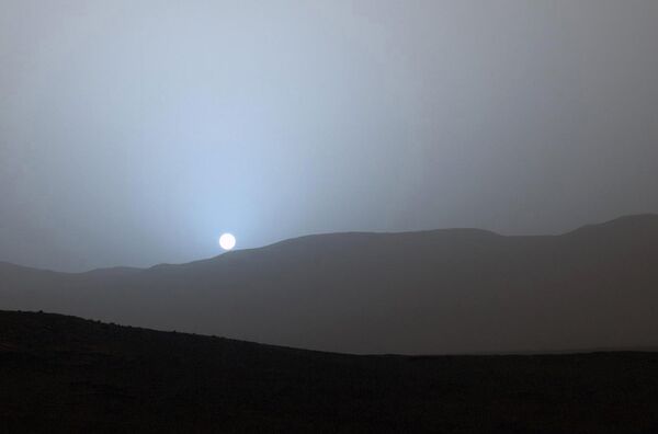 Закат на Марсе Закат на Марсе