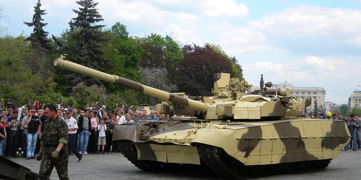 Украинский танк Т-84 Оплот