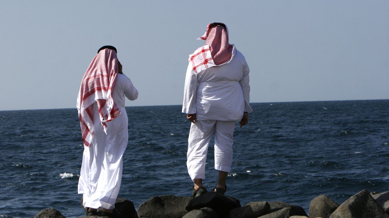 Побережье Красного моря в городе Джидда в Саудовской Аравии