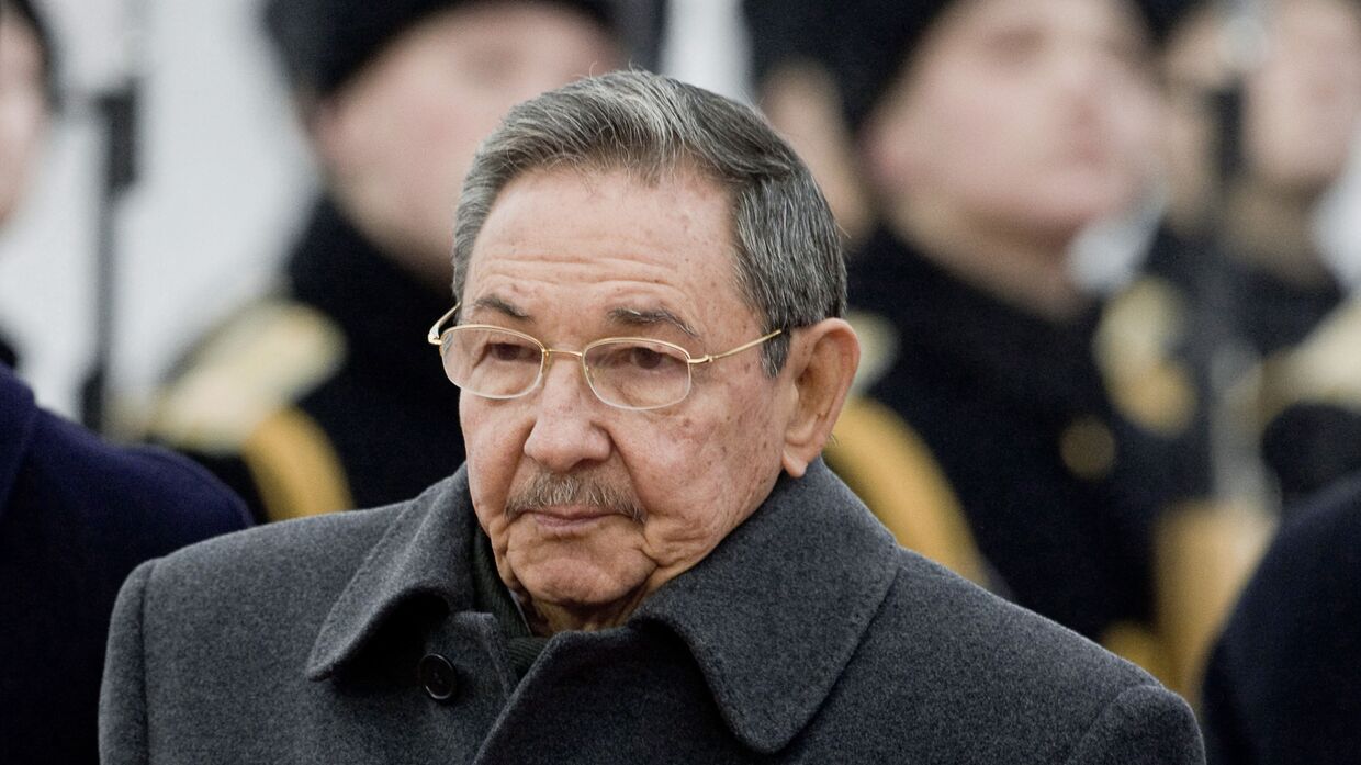 Председатель Государственного Совета и Совета министров Республики Куба Рауль Кастро прибыл в Москву с официальным визитом